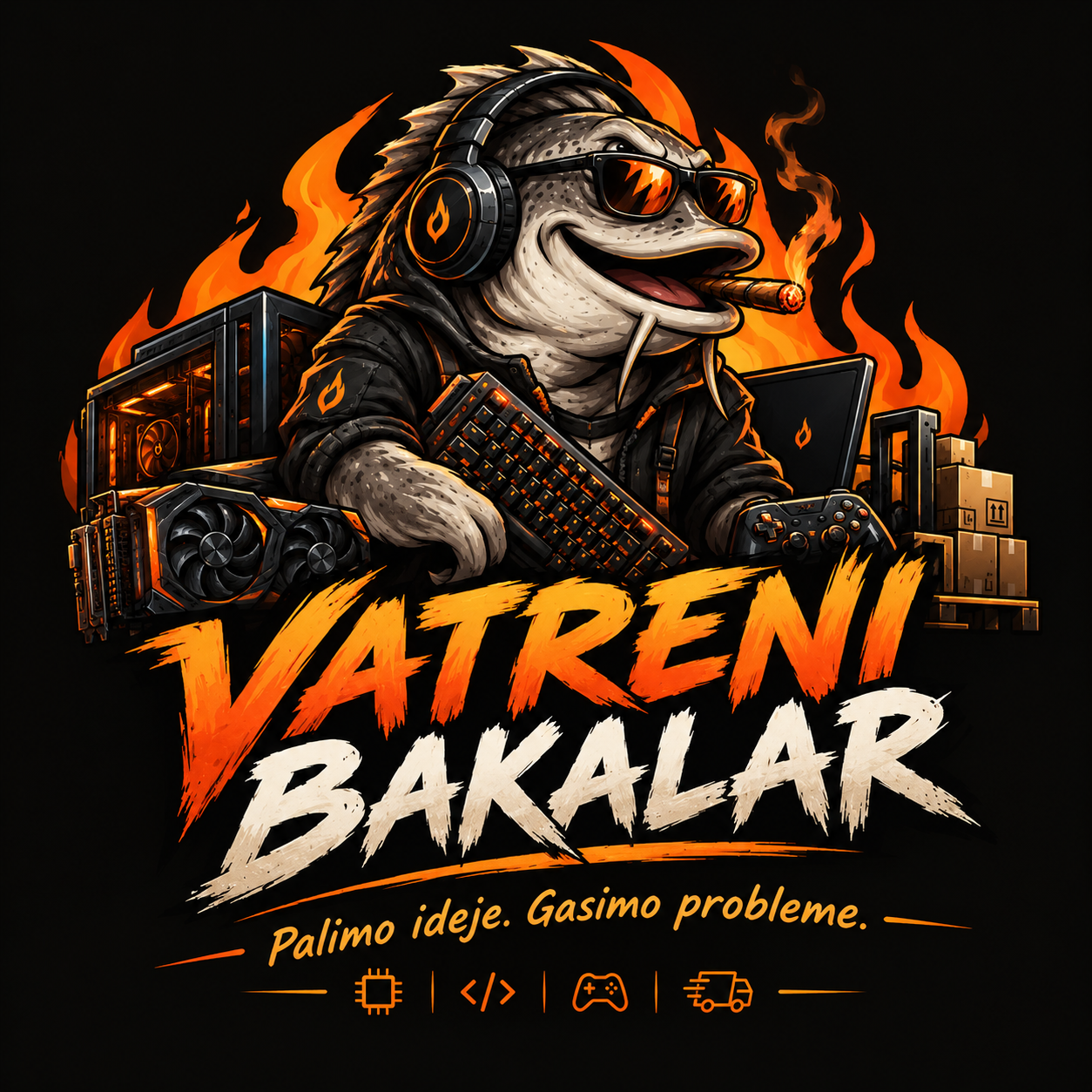 Vatreni Bakalar logo